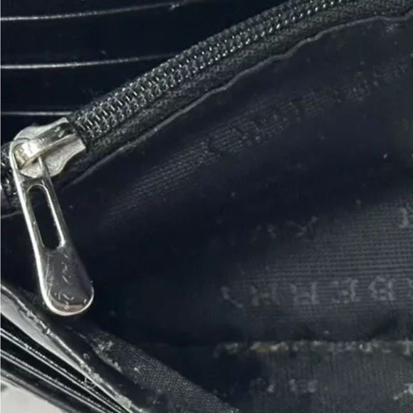 BURBERRY CHECK NOVA / LEATHER CLUTCH/WALLET W/DUST BAG & BOX - Picture 7 of 16